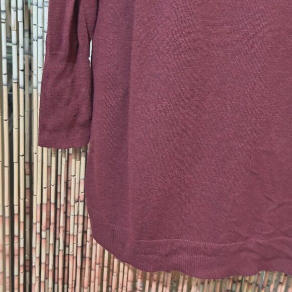 MOSSIMO Open Cardigan Sweater with Pockets, Cranberry, XXL - Picture 11 of 14